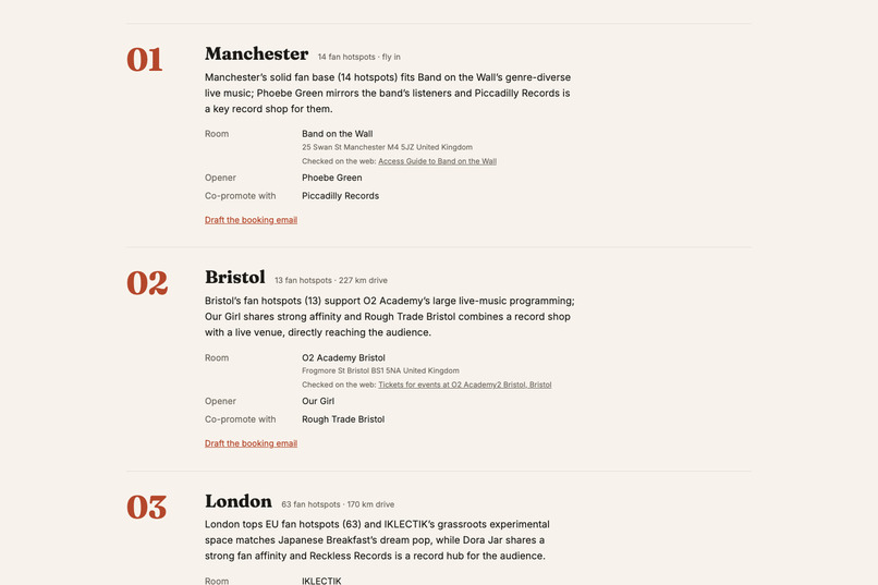 Gigline – screenshot 2