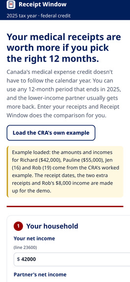 Receipt Window – screenshot 4