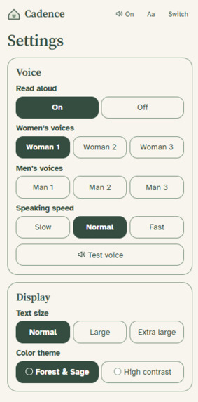 Cadence – screenshot 4