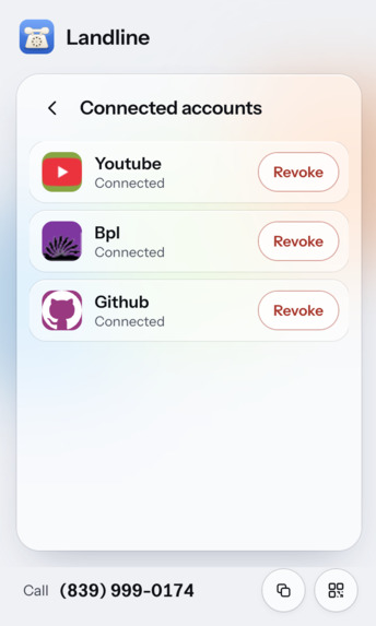 Landline – screenshot 2