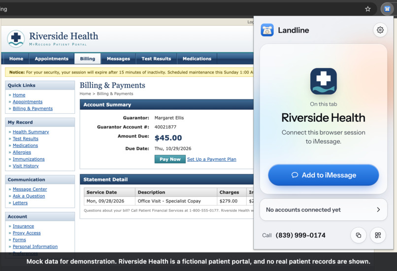 Landline – screenshot 3