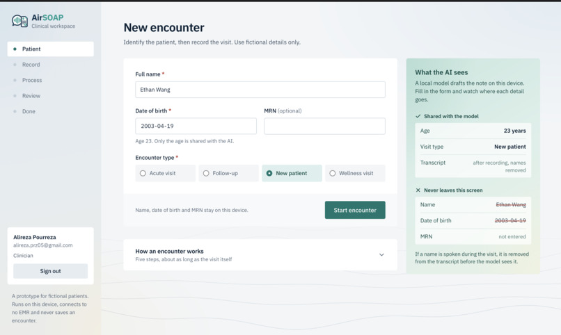 AirSOAP – screenshot 4