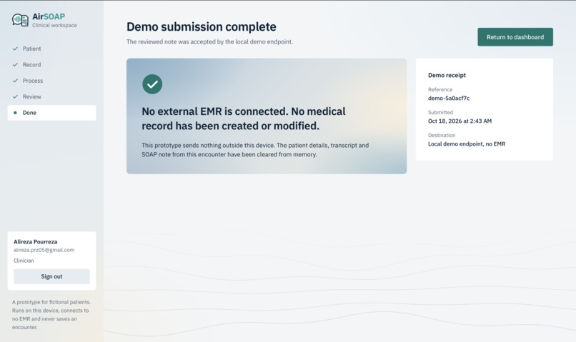 AirSOAP – screenshot 9