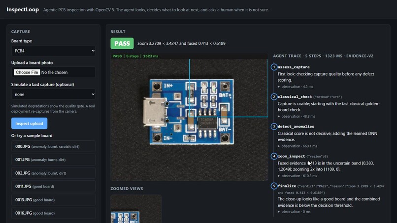 InspectLoop – screenshot 2