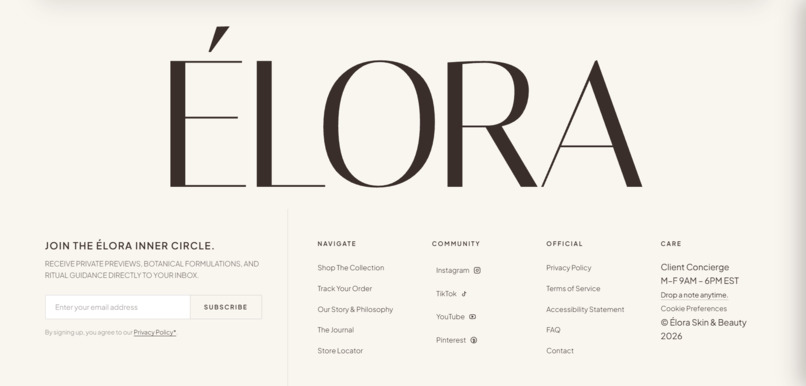 Élora — The New Standard for Skin – screenshot 2