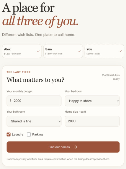 FairRoom – screenshot 2