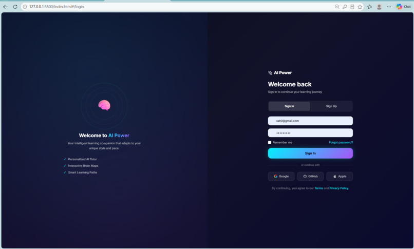EduAI-personlized-learning-system-using-AI – screenshot 7