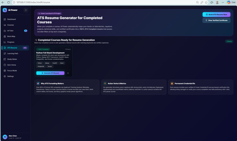 EduAI-personlized-learning-system-using-AI – screenshot 9