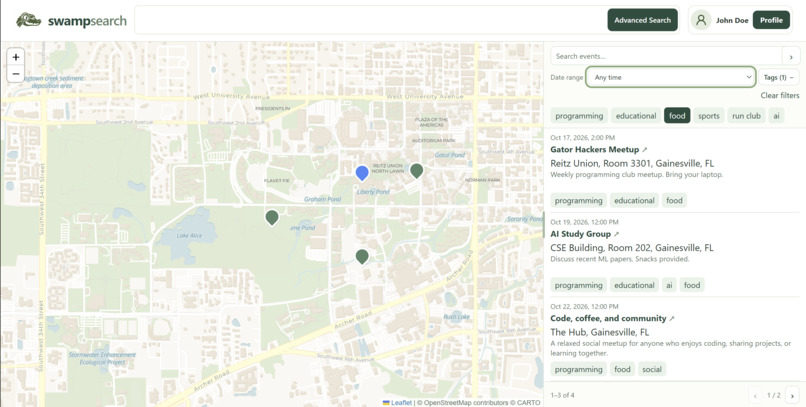SwampSearch – screenshot 2