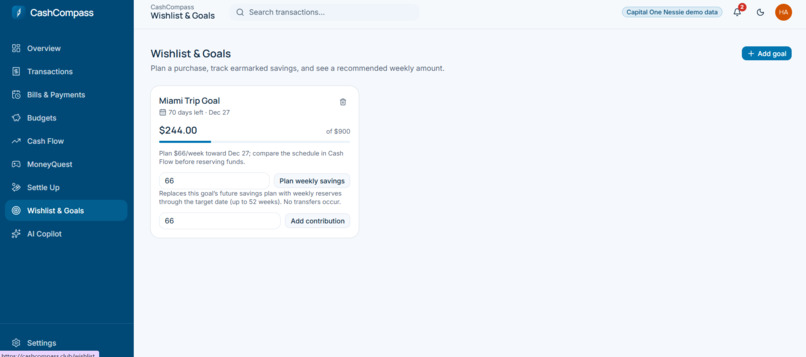 CashCompass – screenshot 3