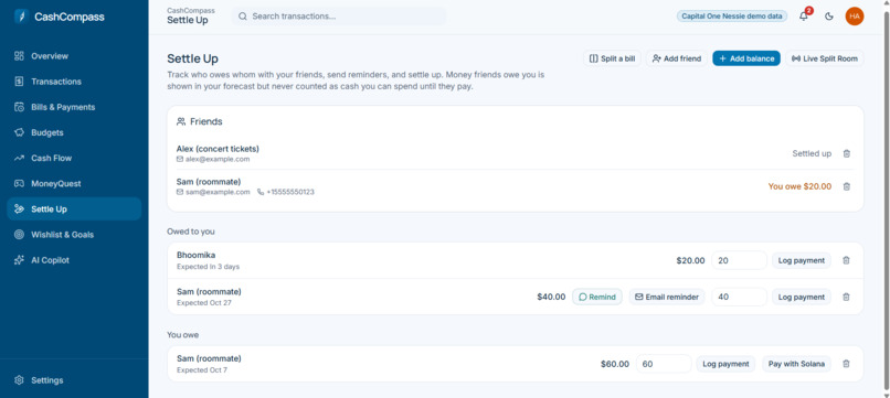 CashCompass – screenshot 5