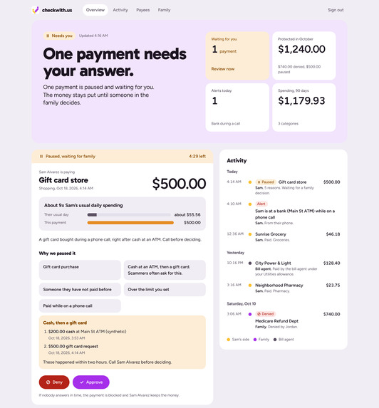 Check With Us – screenshot 2