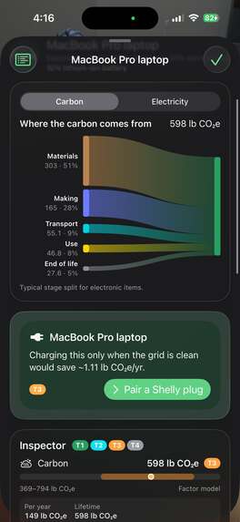 LiveGreen: the all-in-one sustainability tracker – screenshot 5