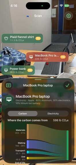 LiveGreen: the all-in-one sustainability tracker – screenshot 4