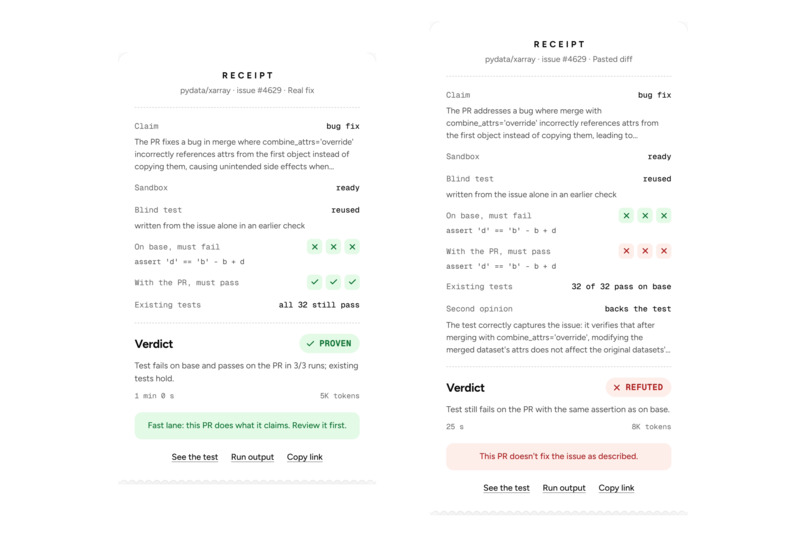 Receipts – screenshot 4
