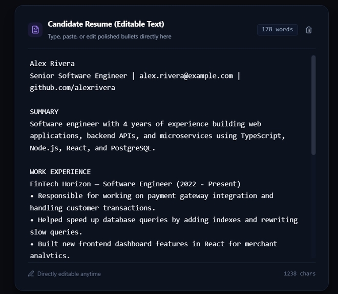 ResumePolish – screenshot 3