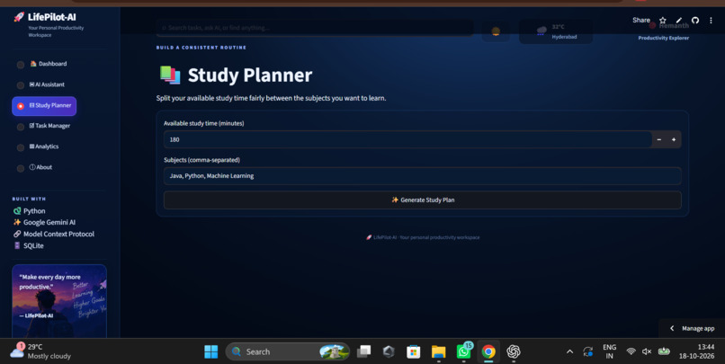 LifePilot-AI – screenshot 4