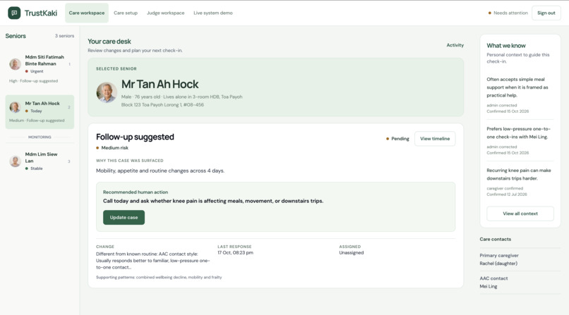 TrustKaki – screenshot 1