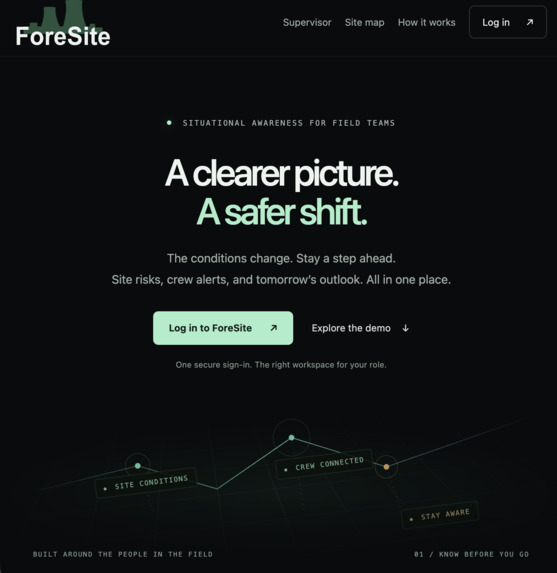 ForeSite – screenshot 1