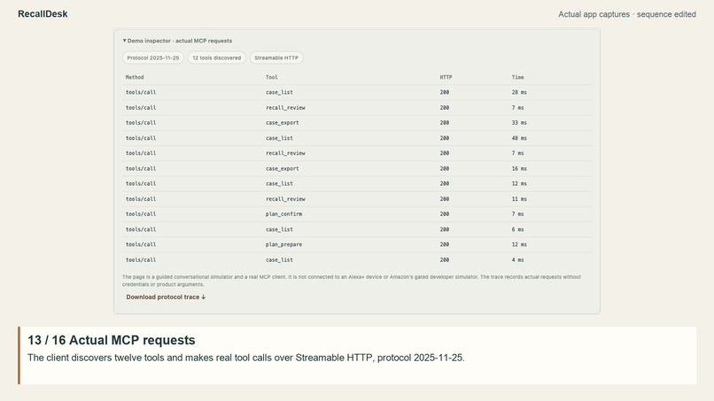 RecallDesk – screenshot 1