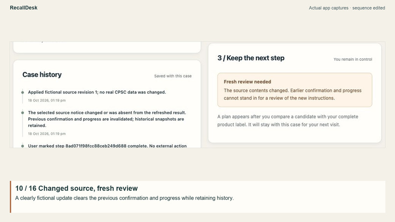 RecallDesk – screenshot 2