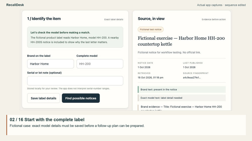 RecallDesk – screenshot 3