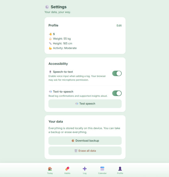 Cuore - The Student Health App – screenshot 5