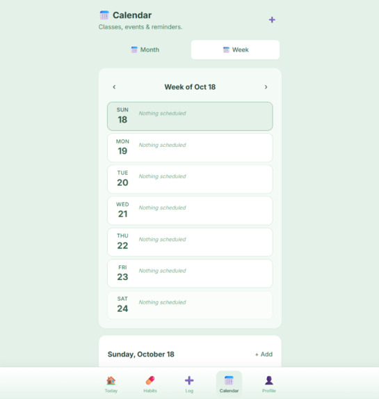 Cuore - The Student Health App – screenshot 6