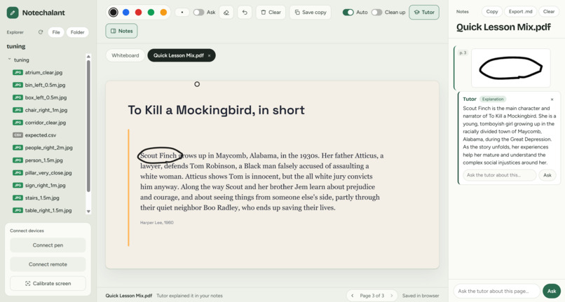 Notechalant – screenshot 2