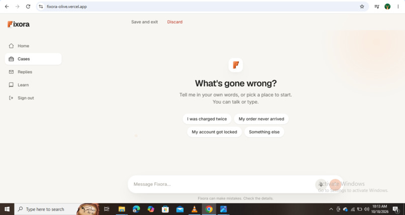 Fixora – screenshot 2