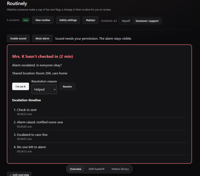 Routinely – screenshot 2