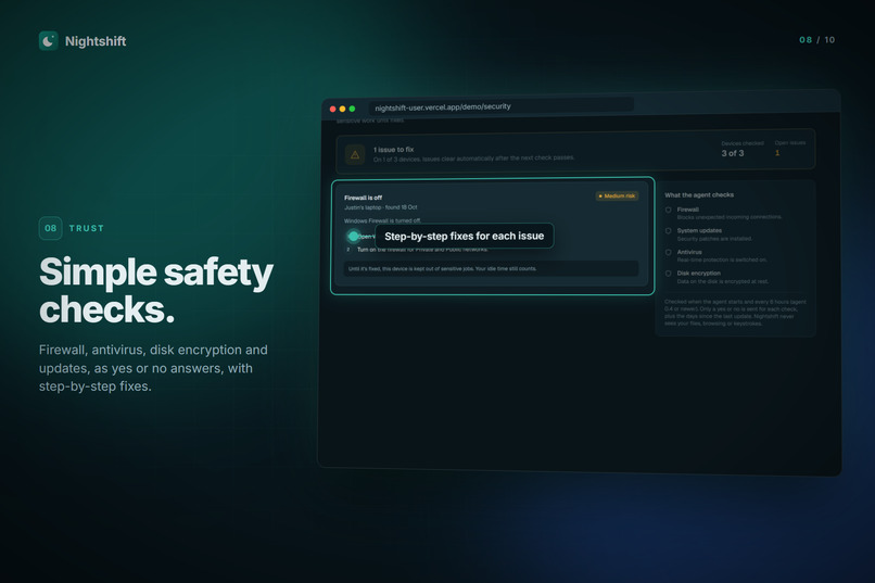 Night shift – screenshot 2