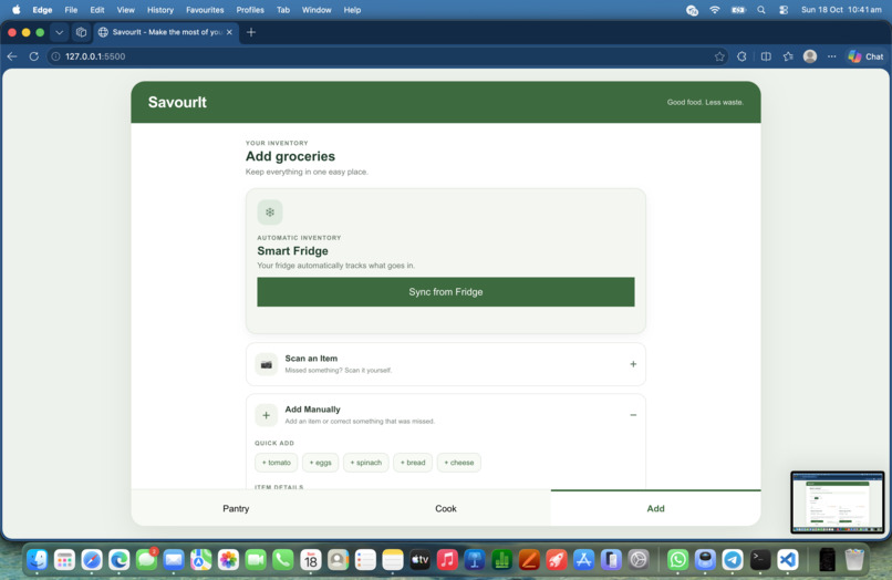 SavourIt – screenshot 3
