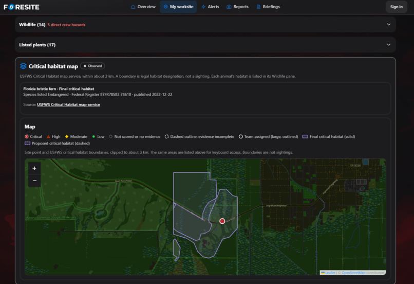 FORESITE – screenshot 3