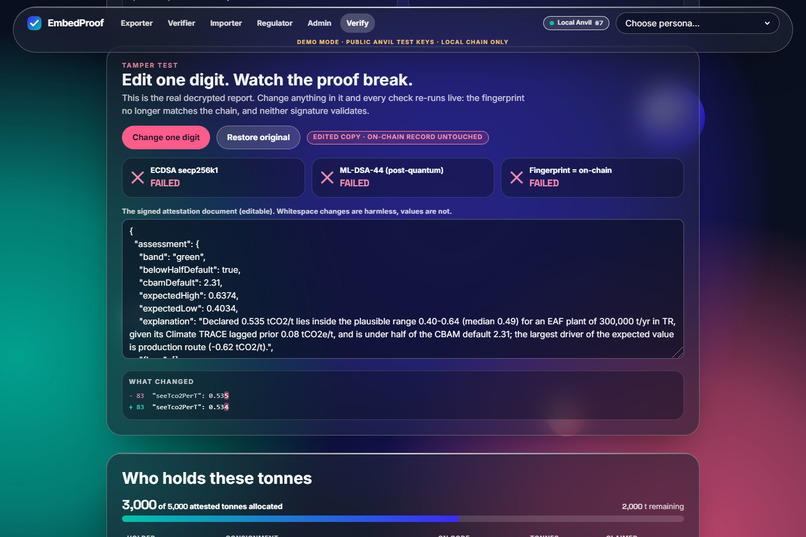 EmbedProof – screenshot 2