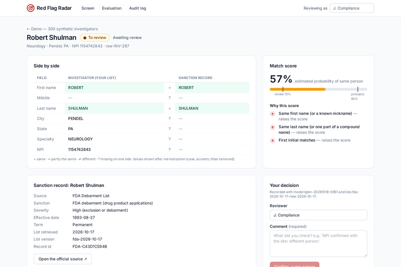 Radar – screenshot 5