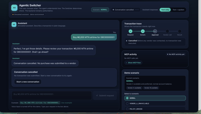 Agentic Switcher – screenshot 4