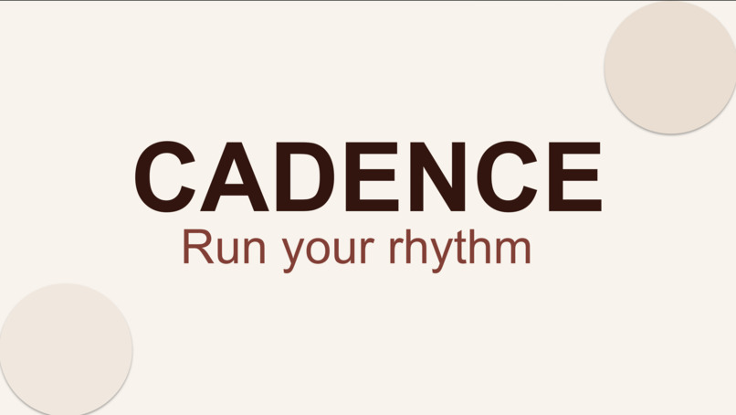 Cadence – screenshot 1
