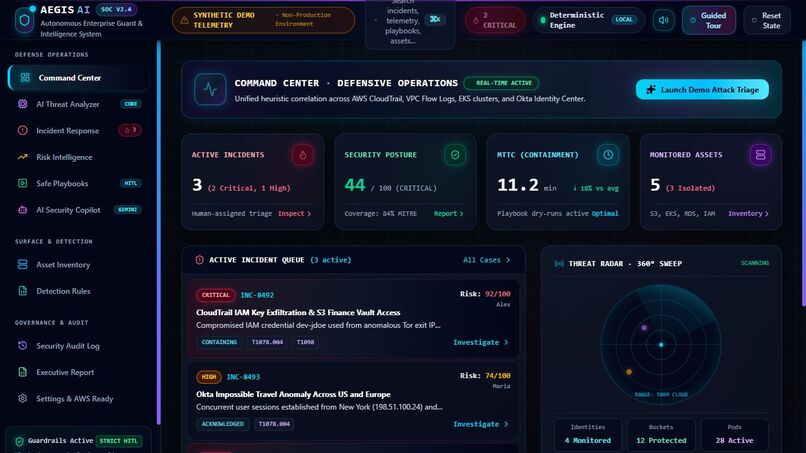 AEGIS AI – screenshot 1