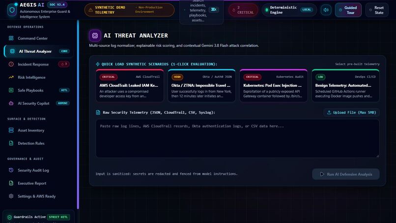 AEGIS AI – screenshot 2