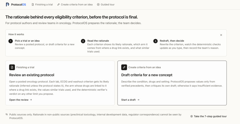 ProtocolOS – screenshot 1