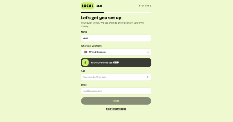 Local-ish – screenshot 1