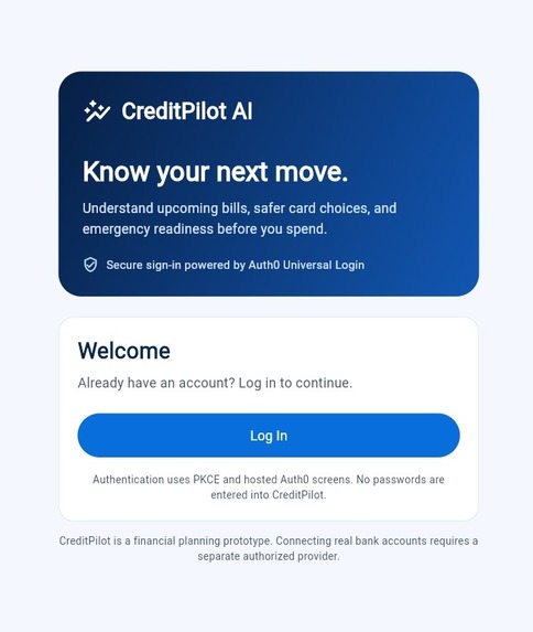 CreditPilot AI – screenshot 1