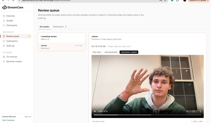 StreamCare – screenshot 1
