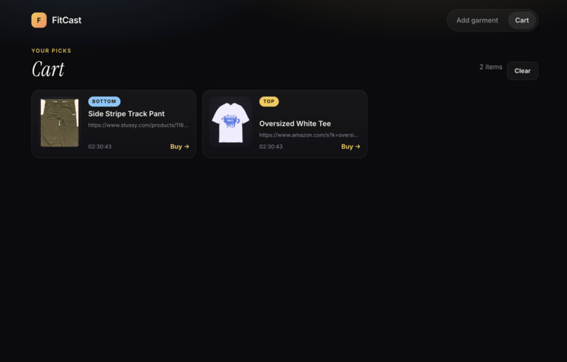 FitCast – screenshot 8