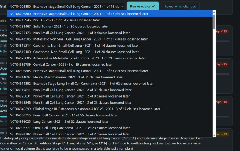 Amendment Oracle – screenshot 3