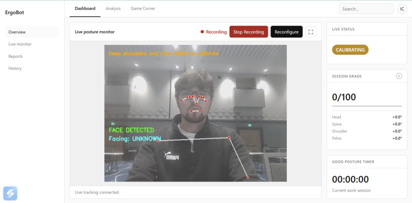 ErgoBot – screenshot 2