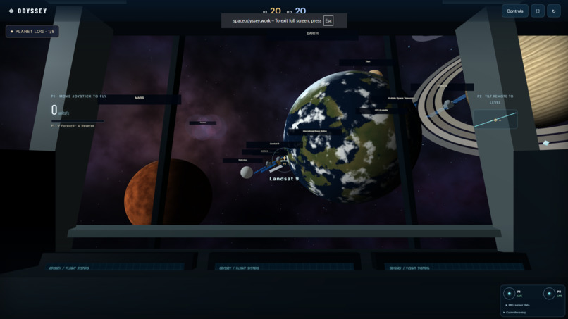 Space Odyssey – screenshot 3