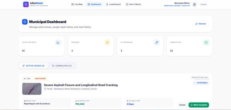 InfraShield AI – screenshot 3
