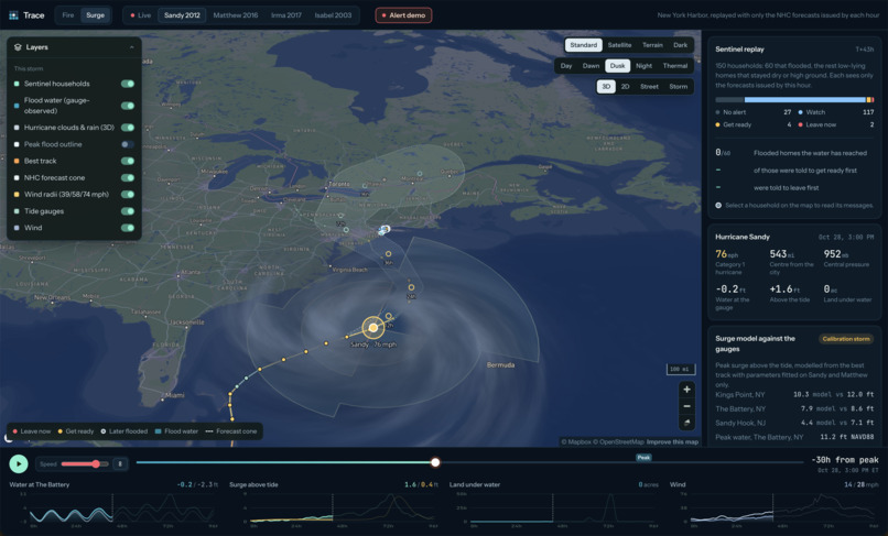 Trace – screenshot 1